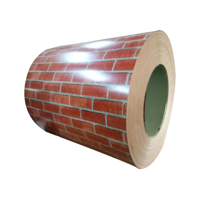 PPGI Cuộn dây màu Thép cuộn mạ màu Thép cuộn mạ kẽm mạ kẽm Z275 Tấm lợp kim loại Vật liệu xây dựng
