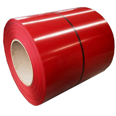 Ral 9012 Thép cuộn mạ kẽm được sơn phủ sẵn Thép cuộn ASTM PPGI