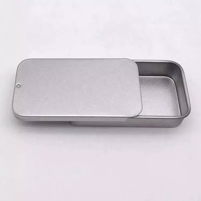 Hình chữ nhật Trà hộp thiếc với thực phẩm in tùy chỉnh Lon thiếc để bảo quản thực phẩm