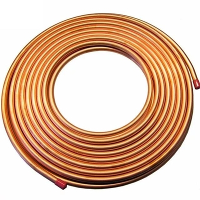ASTM B280 C12200 C2400 Ống đồng nguyên chất Pancake Đồng cuộn ống