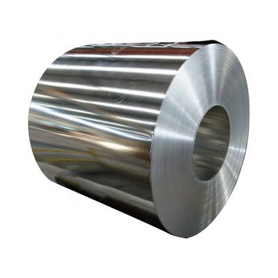 Spcc Bright 2,8 2,8 Astm T1 T5 Cuộn cấp thực phẩm Thép tráng thiếc Điện phân Cuộn dây thiếc