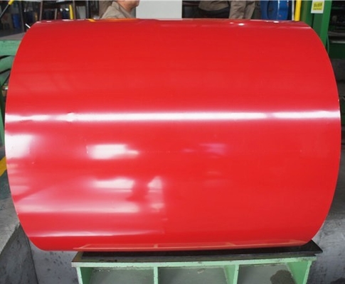 Cuộn dây thép mạ kẽm Ppgl 2 mm được phủ màu chuẩn bị cho tòa nhà