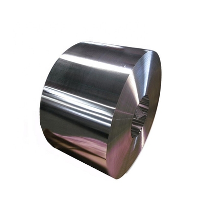 Mỏng 5.6/5.6 Tinplate Coil Bề mặt bạc 600-1050mm Độ rộng