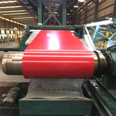 RAL Màu sơn sợi thép galvanized coil Matt PPGI PPGL Bảng sắt cán lạnh