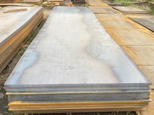 Tấm ca rô cán nóng Astm a36 Tấm thép S235jr Tấm thuyền 4320 Tấm sắt carbon hợp kim nhẹ A283 A387 ms