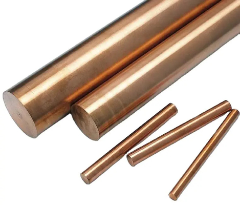 Thanh đồng có độ tinh khiết 99,9% Thanh được đánh bóng tùy chỉnh 6 mm 8 mm