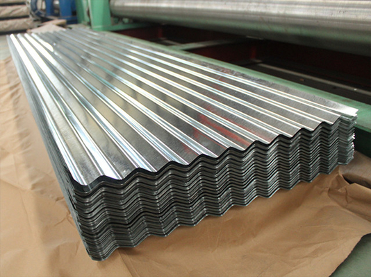 ASTM JIS EN Tiêu chuẩn SGCC SECC Bảng mái thép kẽm