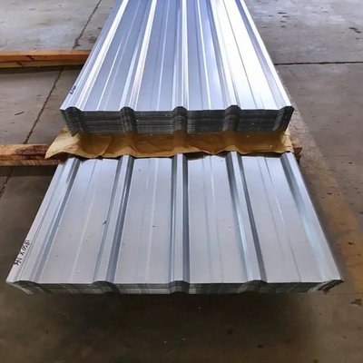 PPGI tấm bạc màu xanh lá cây tấm mái nhà kẽm đục